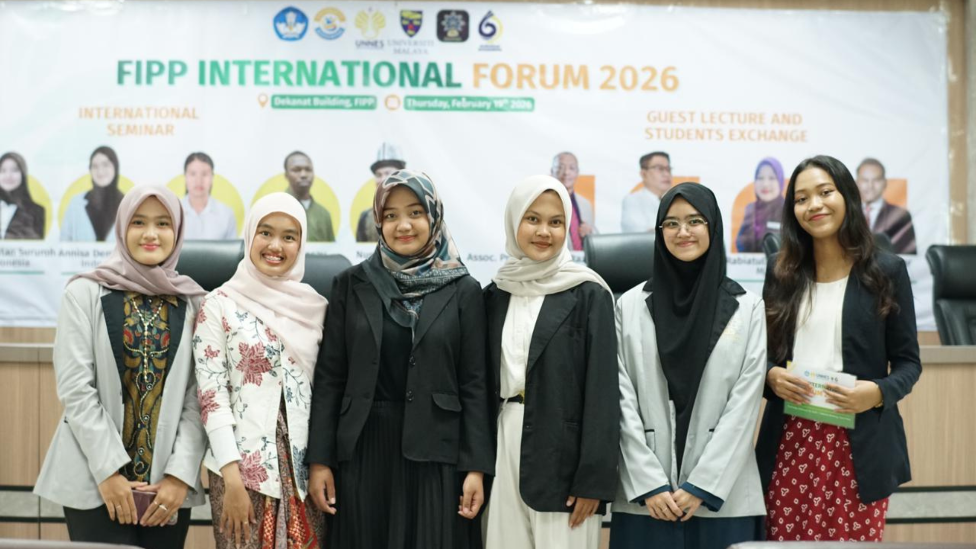 Mahasiswa HES Tampil sebagai Presenter dalam B-ISComE x FIPP International Forum 2026 di UNNES