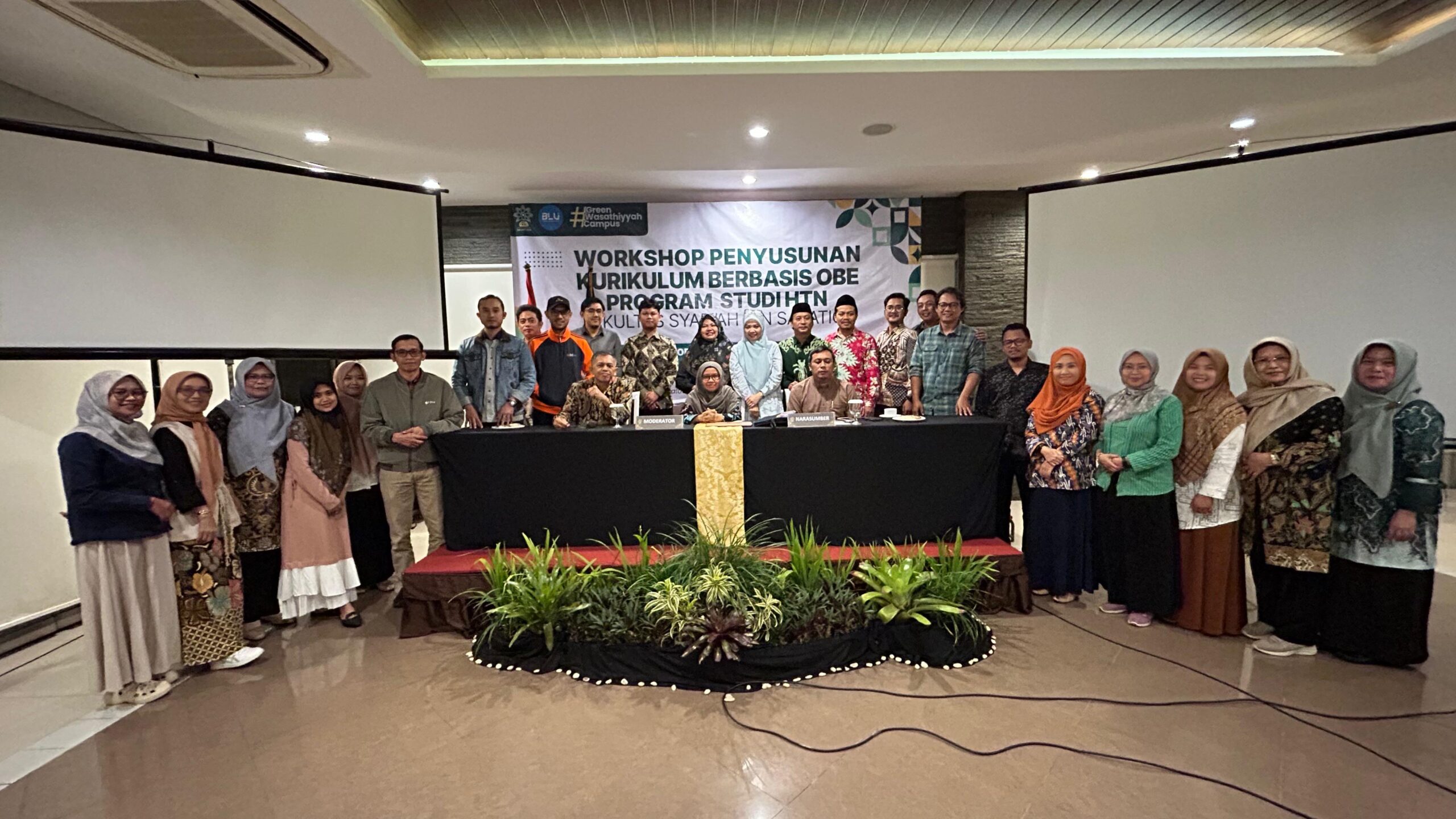 Prodi HTN Fakultas Syari’ah UIN Salatiga Gelar Workshop Penyusunan Kurikulum Berbasis OBE