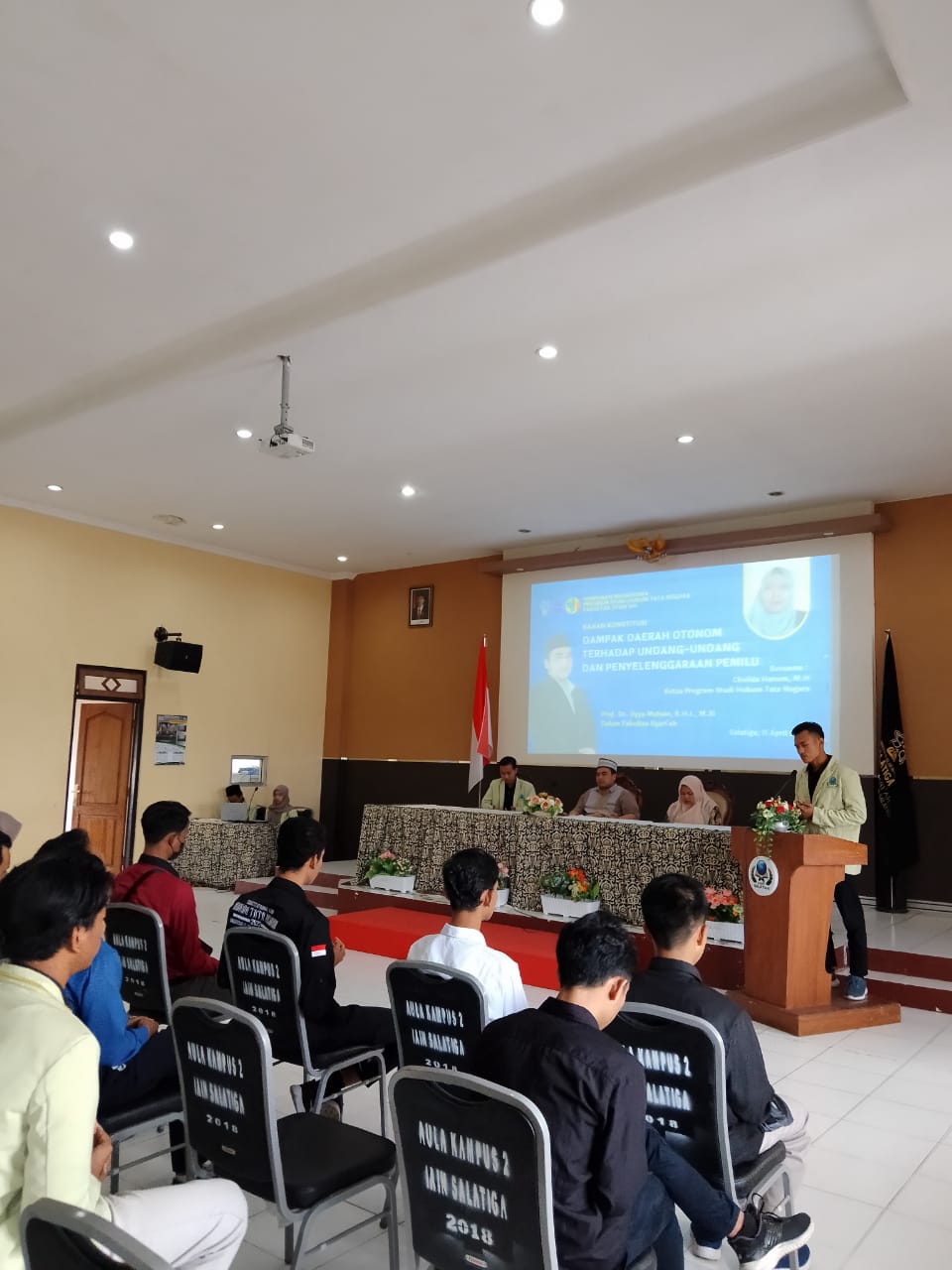 Realisasikan Amanah UU Ormawa, HMPS-HTN Tampung Aspirasi Mahasiswa dengan Gelar Kajian Konstitusi Dampak Daerah Otonom Baru